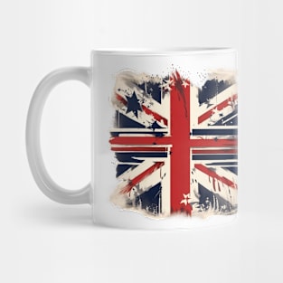 Brit Glory Grunge Flag Bonus Mug